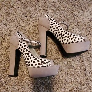 Bebe platform heels